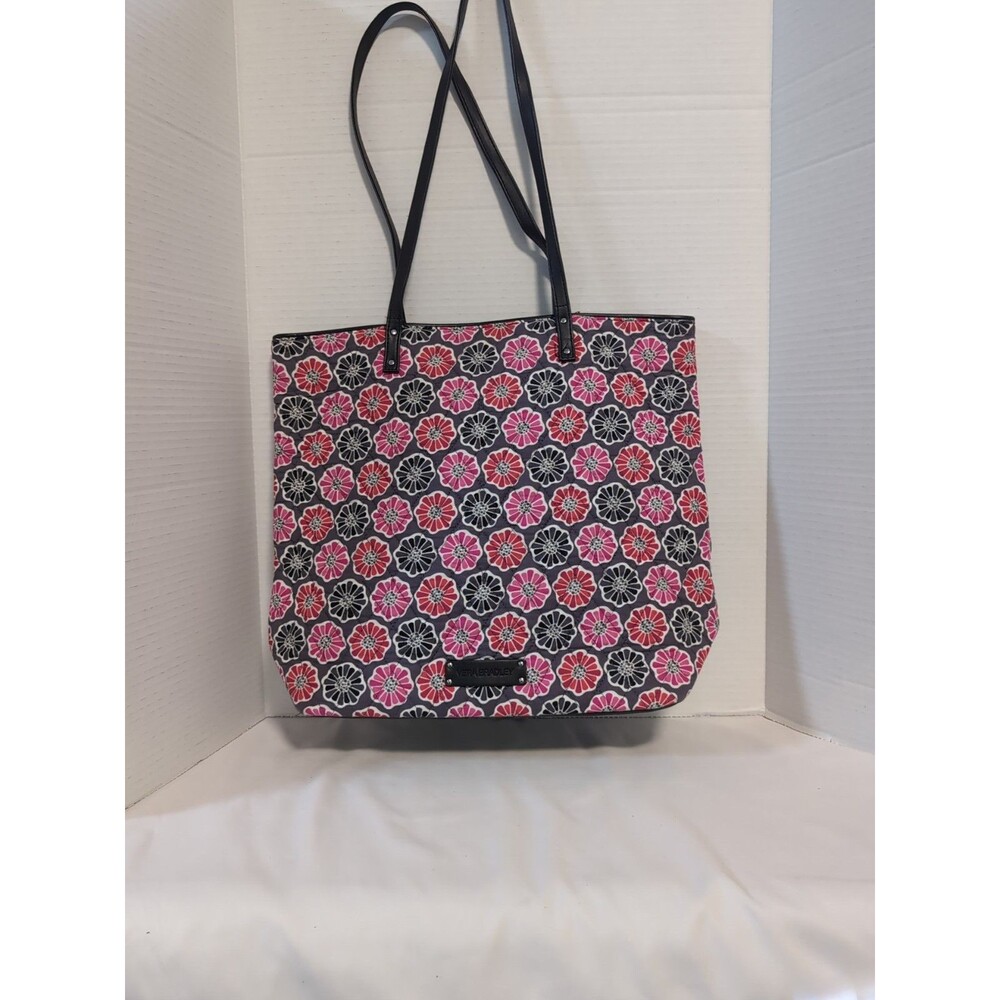 Vera Bradley large Quilted Floral Tote Bag Purse Handbag Laptop Bag EUC